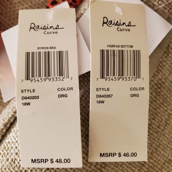 Raisins Nomad Byron Underwire Bikini Set - NEW - Picture 13 of 16